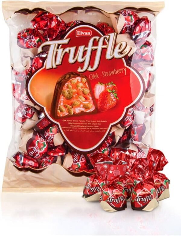 Elvan Truffle Premium Strawberry Collection 900g