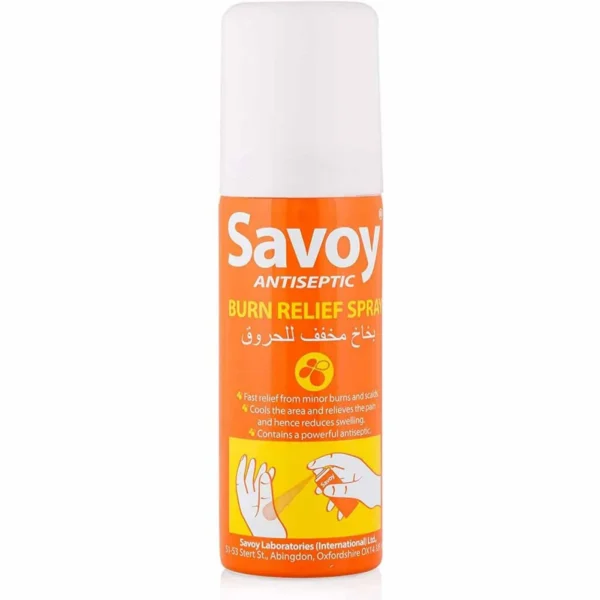 Savoy Antiseptic Burn Relief Spray