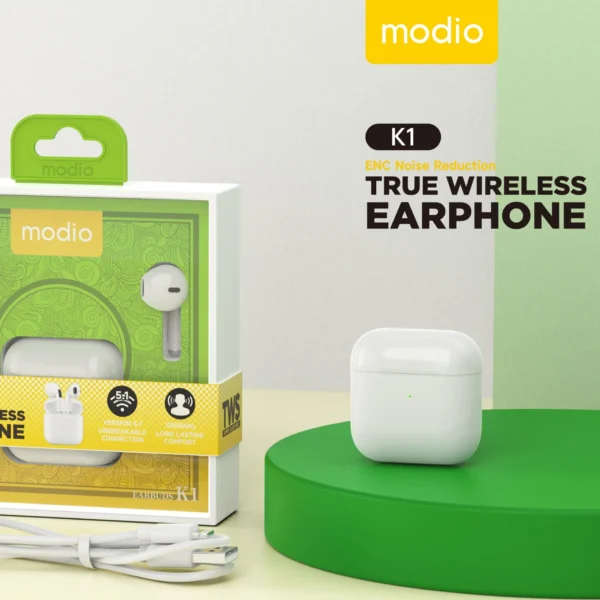 Modio K1 True Wireless EarBuds - Image 3