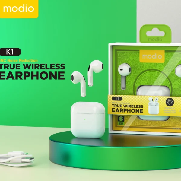 Modio K1 True Wireless EarBuds - Image 2