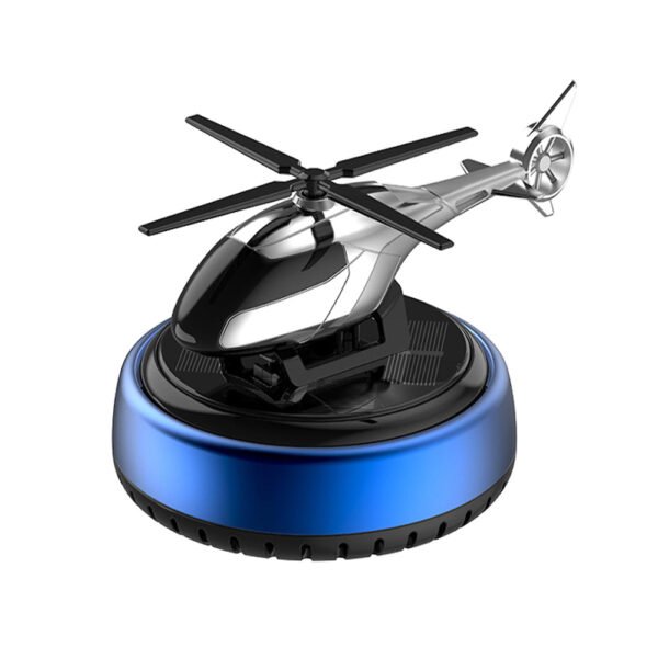 Rotatable Helicopter Solar Car Fragrance